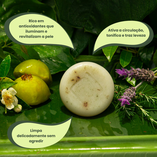 Sabonete corporal natural energizante