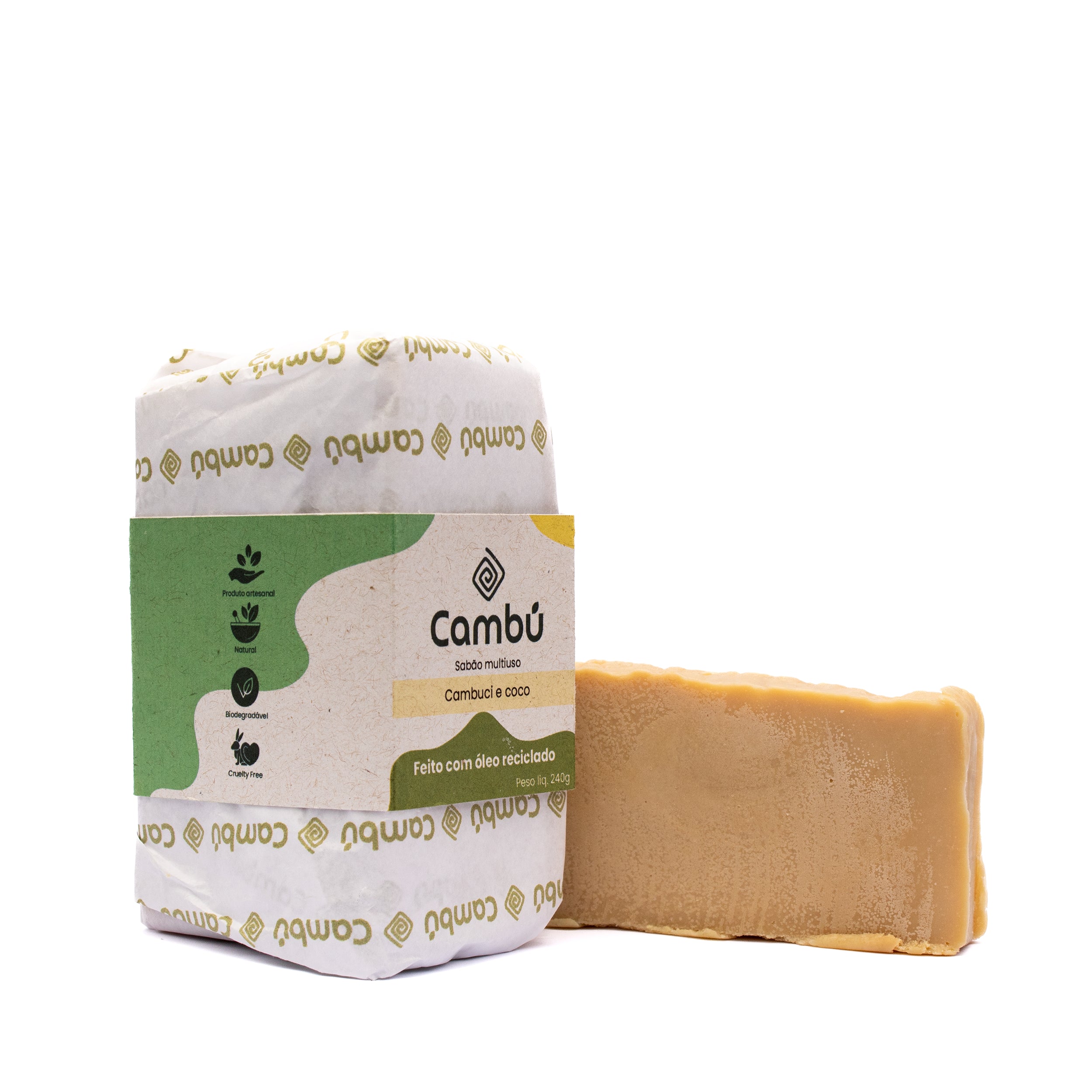 Kit 3 sabão multiuso (Feito com óleo reciclado)