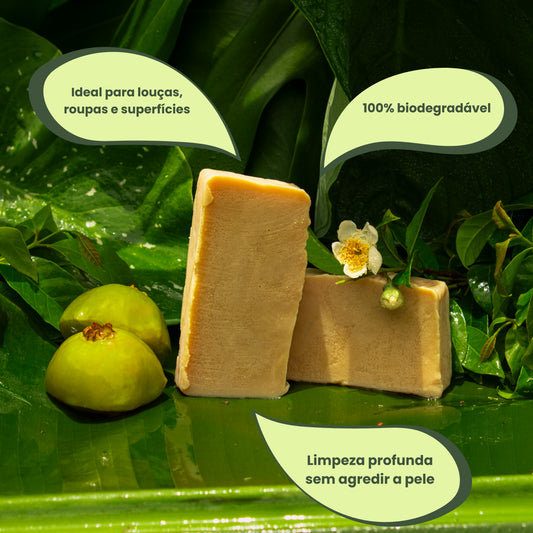 Kit 3 sabão multiuso (Feito com óleo reciclado)
