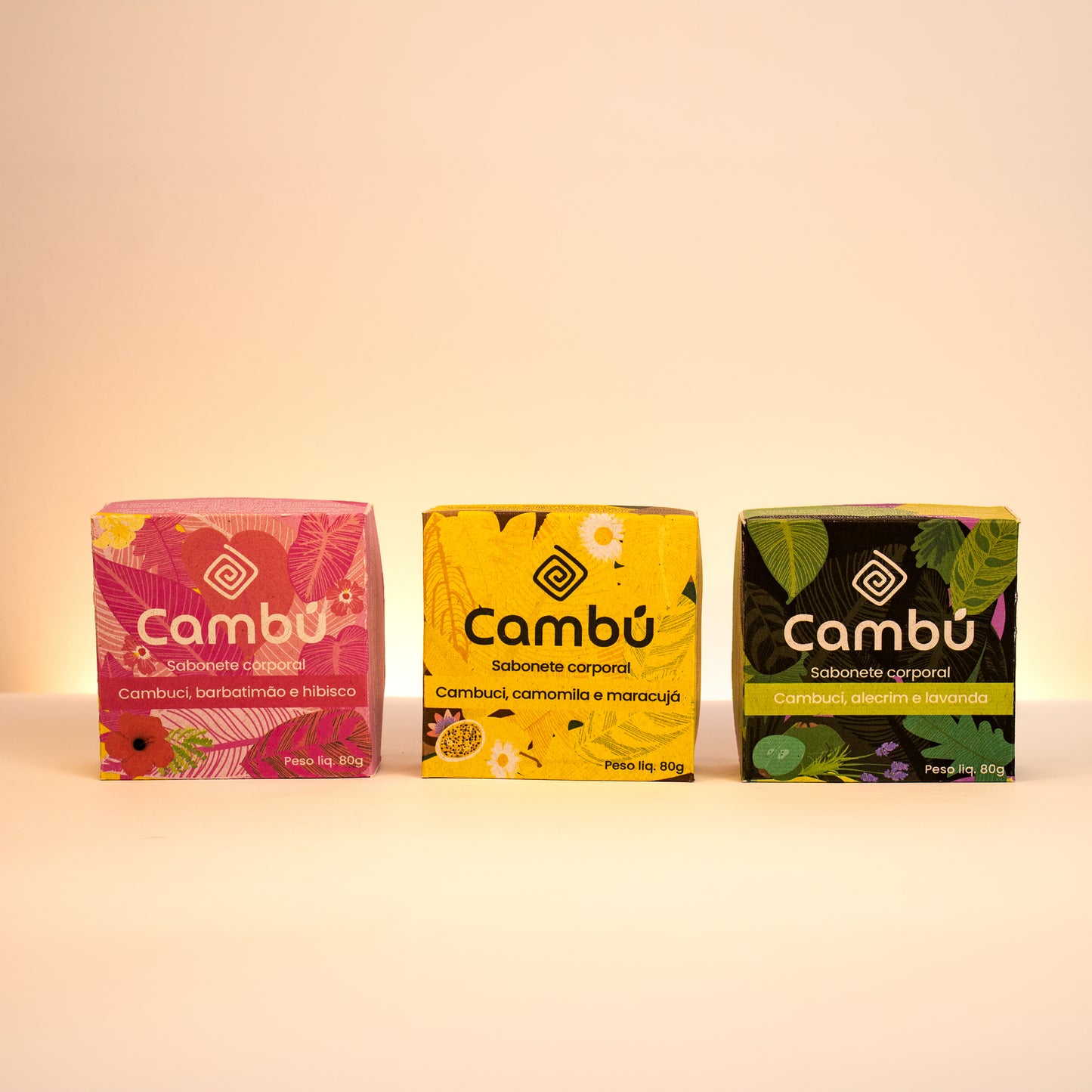 Kit banho natural Cambú
