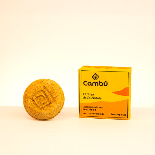 Xampú em barra natural nutrição